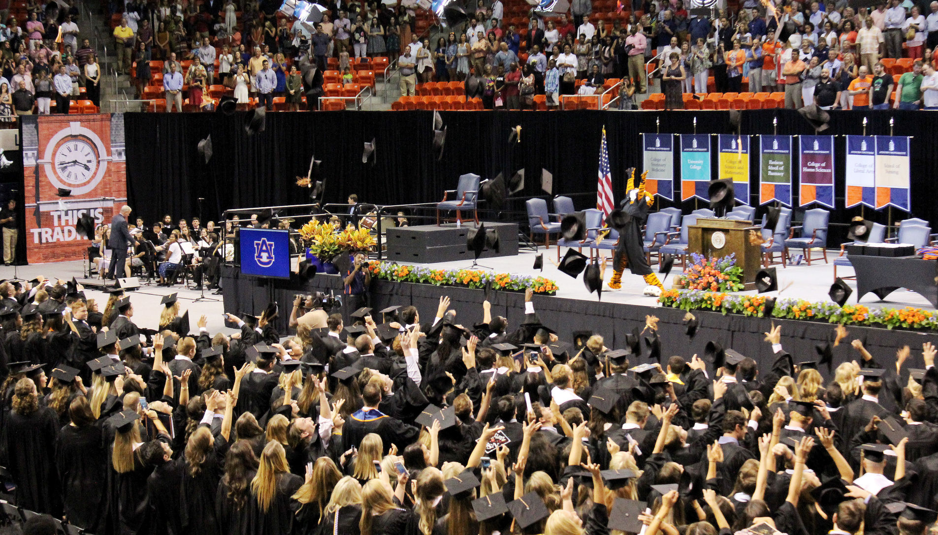 Auburn University graduation 2016